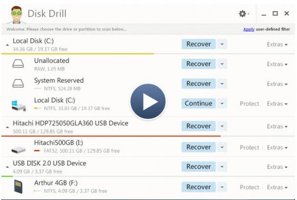 disk drill for windows(数据恢复软件) v4.3.585 免费扫描